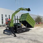 Mini Crawler Dumper Excavator Manufacturer - OEM/ODM Weichai Engine