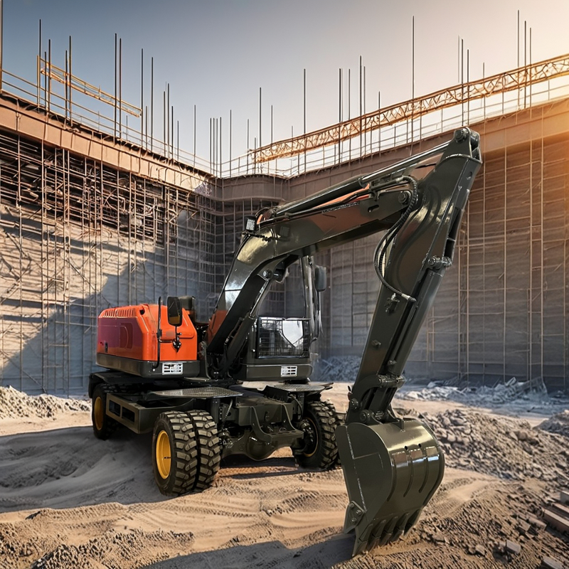 Compact Wheel Excavator Manufacturer - OEM/ODM 6 Ton Yanmar