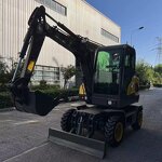 Wheel Excavator Manufacturer - OEM/ODM 4-8 Ton High-power
