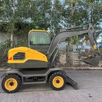 Mini Excavator Manufacturer - OEM/ODM 4 Ton Wheeled