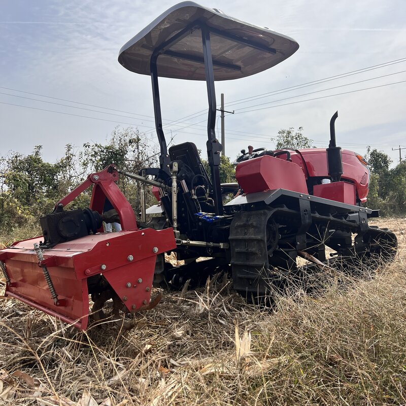 Crawler Tractor Manufacturer - OEM/ODM 50HP Rotary Tiller