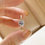 Iced Out Fashion Jewelry Ring Manufacturer - CZ Zircon Gold Plated 925 Silver