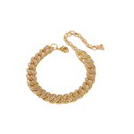 Fashion Jewelry Iced Out Anklets Factory - Silver Diamond Cuban Cubic Zircon