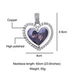 Heart Shape Photo Pendant Manufacturer - Wholesale Customer Made for Women Fashion