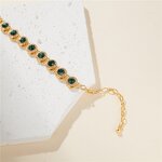 Fashion Jewelry Iced Out Anklets Factory - Silver Diamond Cuban Cubic Zircon