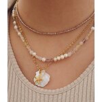 Fashion Summer Necklace Jewelry Factory - Stainless Steel Beach Pearl Choker