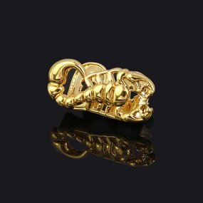 Scorpion Grillz Manufacturer - Gold Silver Single Tooth Iced Out Hip Hop