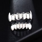 Alloy Golden Tooth Grillz Factory - Hiphop Single Fashion Teeth Grillz