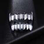 Alloy Golden Tooth Grillz Factory - Hiphop Single Fashion Teeth Grillz