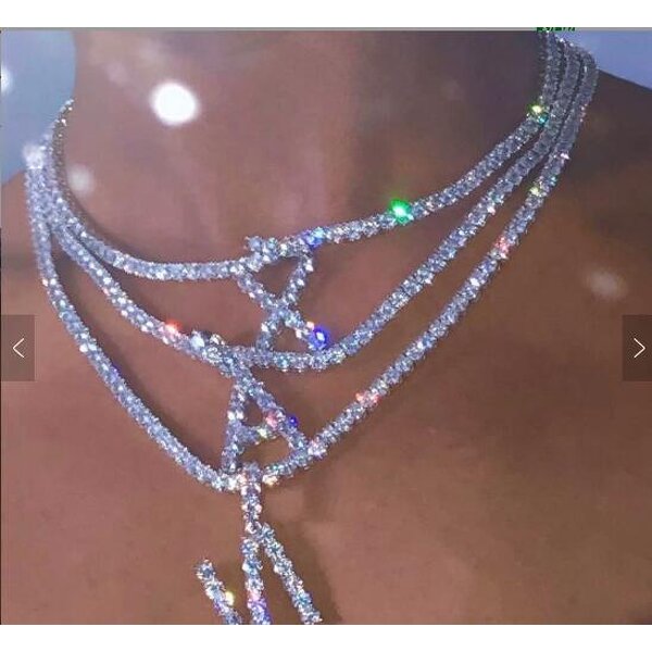 Brass Custom Name Necklace Manufacturer - A-Z Iced Out Letters for Men Hip Hop