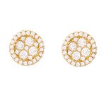 VVS Diamonds S925 Earring Factory - Real Gold Plated Hip Hop Luxury Icy