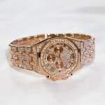 Hip Hop Luxury Watch Factory - 3A+ CZ Full Diamond Quartz for Men