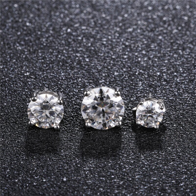 Luxury Earrings Women Manufacturer - Gold Filled VVS Diamond 925 Silver Moissanite