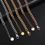 18K Gold Filled Charm Anklets Manufacturer - Adjustable Curb Foot Jewelry