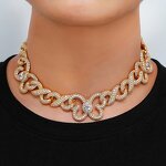 Iced Out Miami Cuban Butterfly Necklace Factory - 15mm Gold Silver Chain