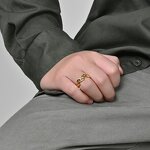 Gothic Stainless Steel Ring Factory - Gold Plated Crown of Thorns for Men