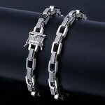 Zircon Cuban Link Chain Manufacturer - 7mm Choker Box Tennis Chain