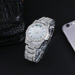 Micro Pave Cubic Zircon Watches Manufacturer - Iced Out Bling for Mens Jewelry