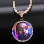 Custom Photo Memory Pendant Factory - Hip Hop Jewelry Personalized CZ Chains