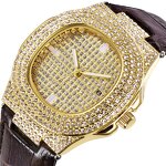 Micro Pave Cubic Zircon Watches Manufacturer - Bling Iced Out for Mens Jewelry