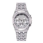 Hip Hop Luxury Watch Factory - 3A+ CZ Full Diamond Quartz for Men