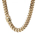 Miami Cuban Chain Manufacturer - 6-10mm Stainless Steel Hip Hop Necklace