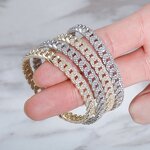 Hip Hop Jewelry Hoop Earrings Factory - Large Cuban Link Chain Yellow Gold