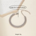 New Style Iced Out Anklets Manufacturer - Silver Diamond Cuban Cubic Zircon