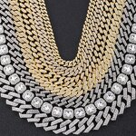 Mens Hip Hop Necklace Factory - Cuban Link Chain Silver Plated Gift