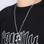 Stainless Steel Music Note Pendant Factory - Micro Paved Iced Out for Men Women