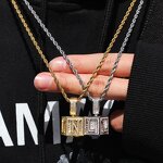 Custom Hip-hop Jewelry Pendant Factory - Wholesale Cubic Zircon Block Letter