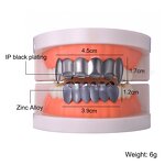 Alloy Golden Tooth Grillz Factory - Hiphop Single Fashion Teeth Grillz