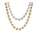 Stainless Steel Coffee Bean Chain Factory - Link Necklace for Men Hip Hop