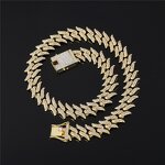 TikTok Viral Hip-hop Accessories Set Manufacturer - Zinc Alloy Cuban Chain Ice
