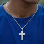 Hip Hop Jewelry Necklace Manufacturer - 925 Silver Vermeil Iced Out Moissanite