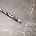 Non Tarnish Stainless Steel Bracelet Manufacturer - Miami Chunky Link Hip Hop