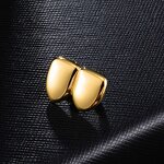 Double Caps Grillz Manufacturer - Two Teeth Top Hip Hop for Men Rapper
