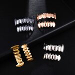 Alloy Golden Tooth Grillz Factory - Hiphop Single Fashion Teeth Grillz