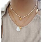 Fashion Summer Necklace Jewelry Factory - Stainless Steel Beach Pearl Choker