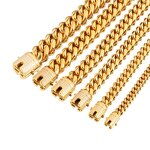 Iced Out Clasp Bracelet Manufacturer - 316L Stainless Steel Hip Hop for Men