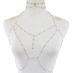 Fashion Layered Belly Body Chain Manufacturer - Sexy Bikini Bra Gold Plated