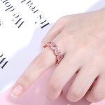 Hip Hop Rings Jewelry Factory - 27MM White Gold Plated Iced Out Cubic Zircon