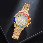 Micro Pave Cubic Zircon Watches Manufacturer - Iced Out Hip Hop for Mens Jewelry