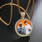 Custom Photo Memory Pendant Factory - Hip Hop Jewelry Personalized CZ Chains