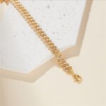 New Style Iced Out Anklets Manufacturer - Silver Diamond Cuban Cubic Zircon