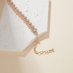 Summer Icy Silver Diamond Anklets Manufacturer - Cuban Heart Cluster Gemstone