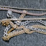 Hip Hop Icy Jewelry Necklace Factory - Prong Cuban Link Chain 925 Silver Vermeil