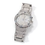 Hip Hop Watches Manufacturer - Micro Pave Iced Out Rhinestones Quartz