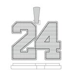 Luxury Hip Hop Jewelry Pendant Manufacturer - Moissanite Number Custom Necklace