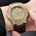 Micro Pave Cubic Zircon Watches Manufacturer - Bling Iced Out for Mens Jewelry